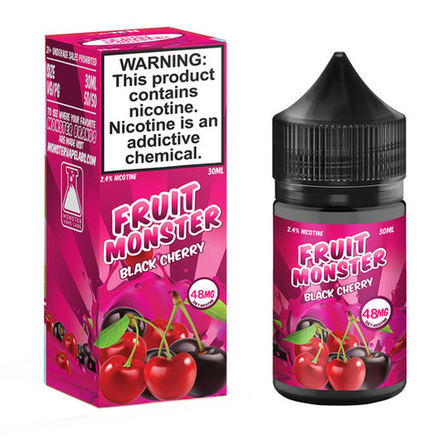 Black Cherry by Fruit Monster Salt Series 30mL with packaging