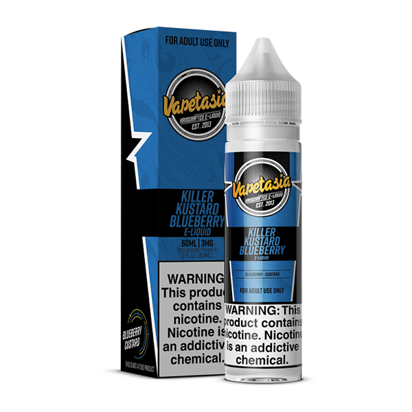 Killer Kustard Blueberry by Vapetasia 60ml W/ PACKAGING