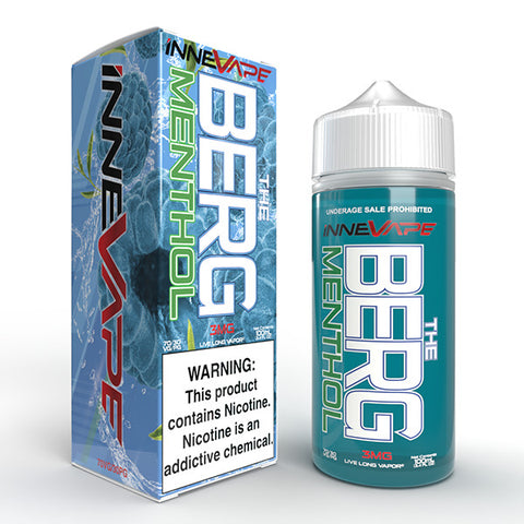 The Berg Menthol by Innevape TF-Nic Series 100mL - With Packaging