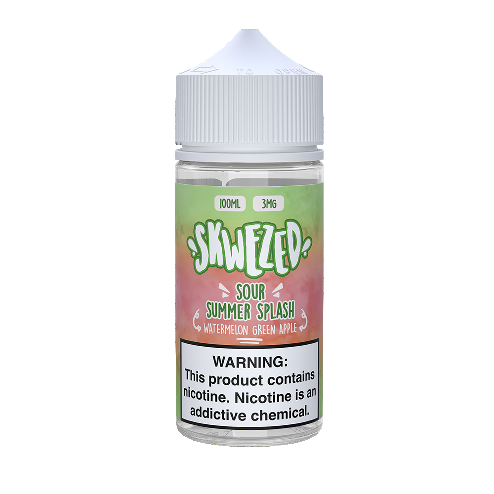 Sour Summer Splash (Watermelon Green Apple) by Skwezed 100ml bottle