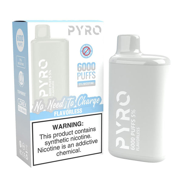 Pyro Disposable | 6000 Puffs | 13ml | 5% Flavorless