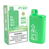 Pyro Disposable | 6000 Puffs | 13ml | 5% Fresh Menthol
