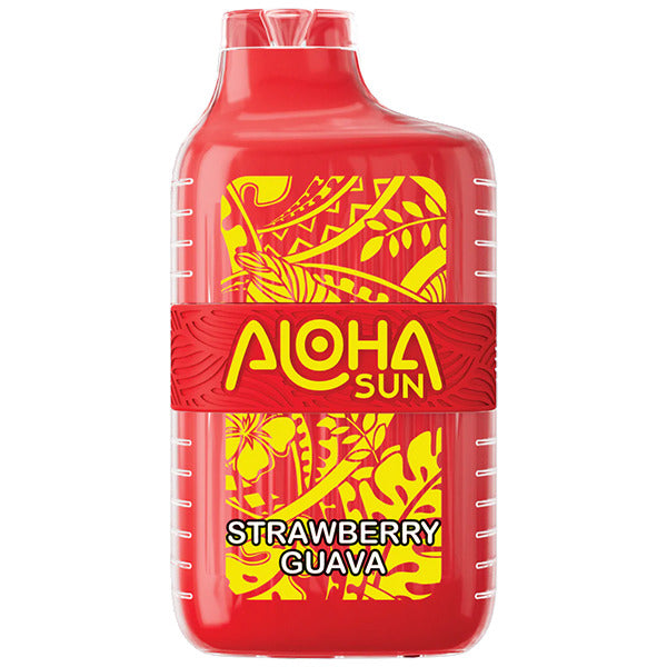 Aloha Sun TFN Disposable 7000 Puffs 15mL 50mg Strawberry Guava 