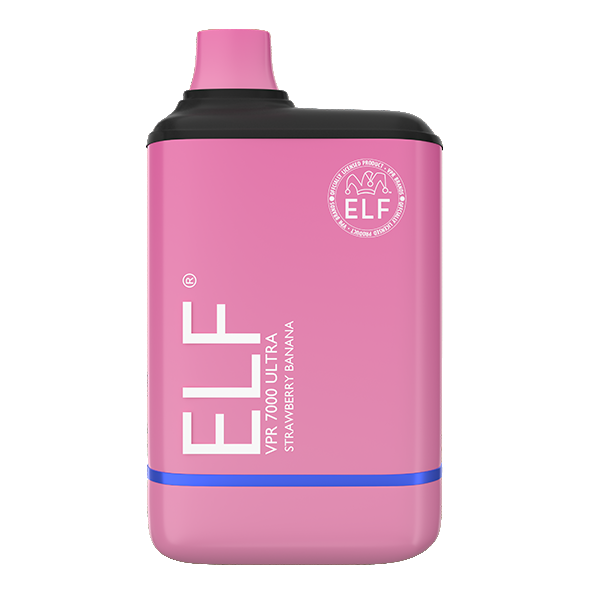 Elf VPR Ultra Disposable | 7000 Puffs | 11mL | 5% Strawberry Banana