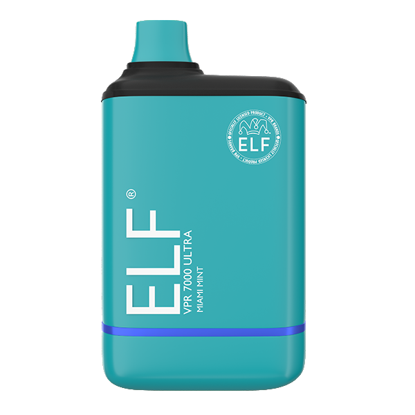 Elf VPR Ultra Disposable | 7000 Puffs | 11mL | 5% Miami Mint