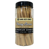 Blazy Susan King Size Cones (50ct Jar) - Unbleached 