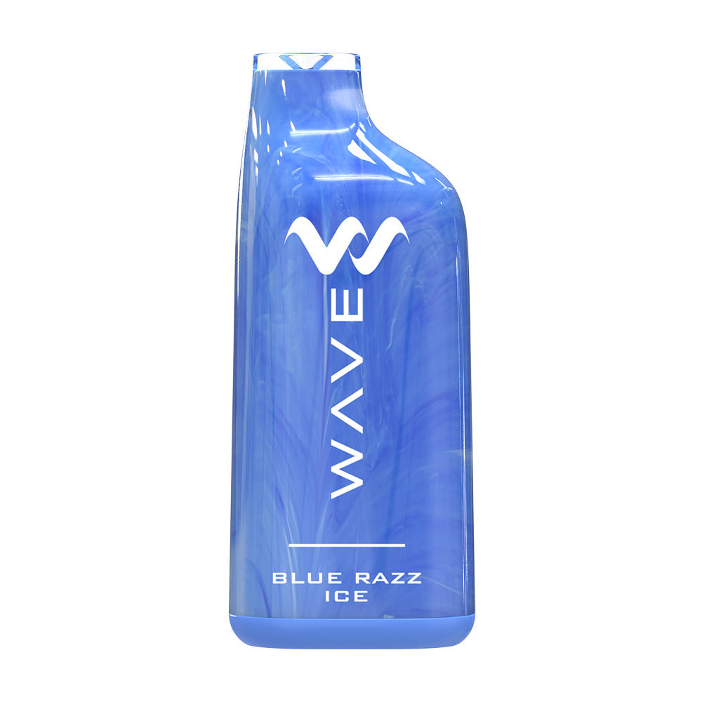 Wave Nicotine Disposable | 8000 Puff | 18mL | 50mg Blue Razz Ice