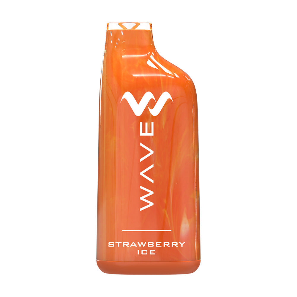 Wave Nicotine Disposable | 8000 Puff | 18mL | 50mg Strawberry Ice