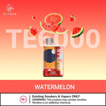 Elf Bar TE6000 Disposable | 6000 Puffs | 13mL | 40mg-50mg Watermelon with Packaging