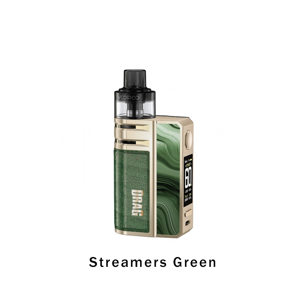 Voopoo Drag E60 Kit Streamers Green