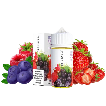 Blended Burst (Mixed Berries) by Skwezed Series 100mL bottle