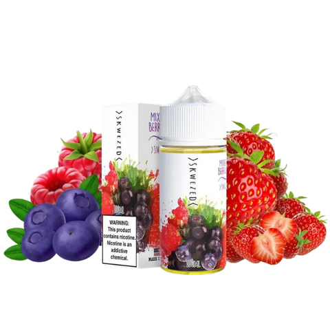 Mixed Berries by Skwezed Series 100mL with Packaging