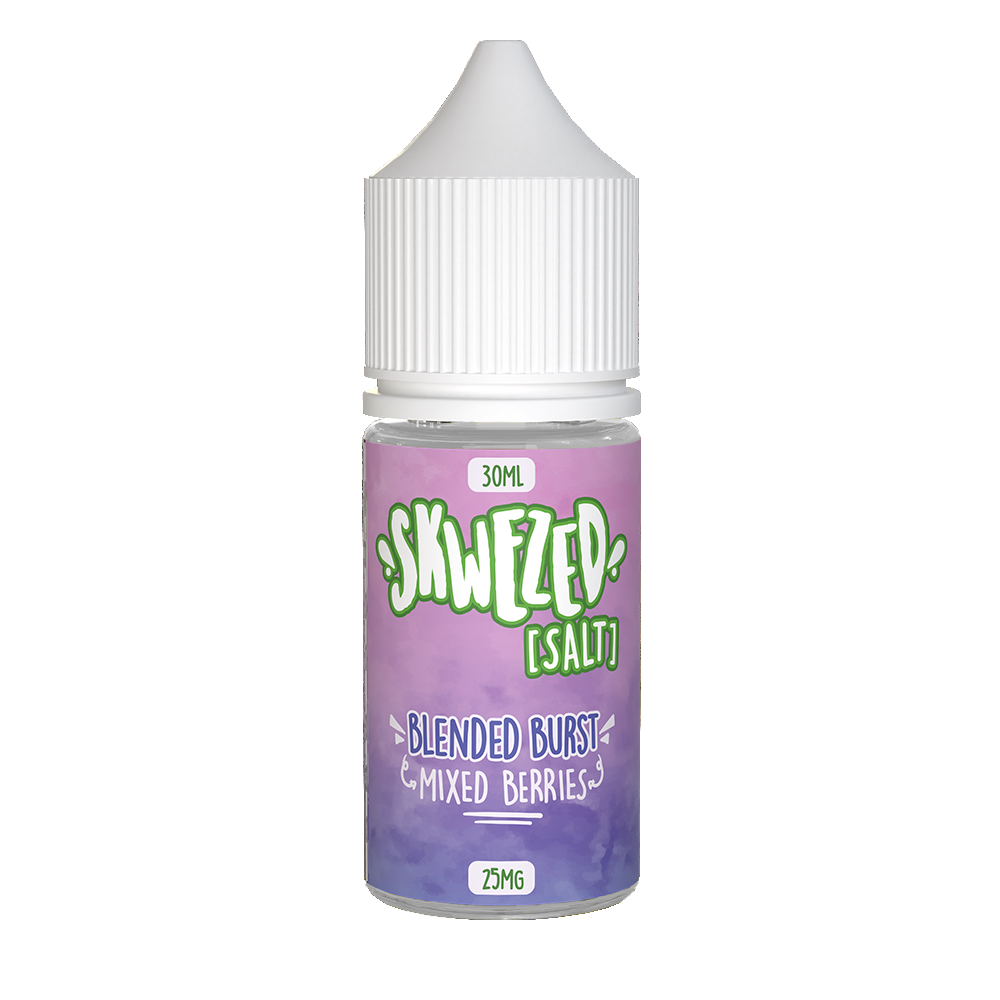 Blended Burst (Mixed Berries) by Skwezed Salt Series 30mL bottle