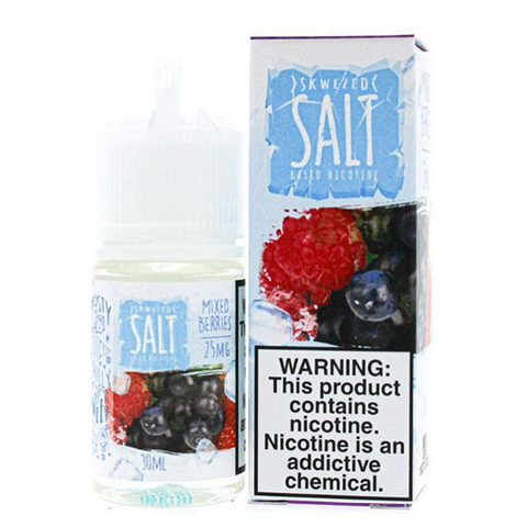 Mixed Berries Iced by Skwezed Salt Series 30mL with Packaging