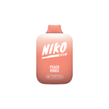 Niko Bar Disposable | MOQ 10pc. | 7000 Puffs | 15mL 50mg Peach Rings