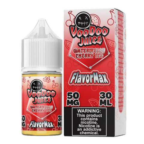 Watermelon Cherry Ice by Voodoo Juice FlavorMax Salts Series 30mL with Packaging
