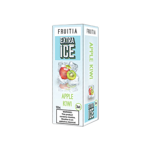 Apple Kiwi by Fruitia Extra Ice 100mL Packaging