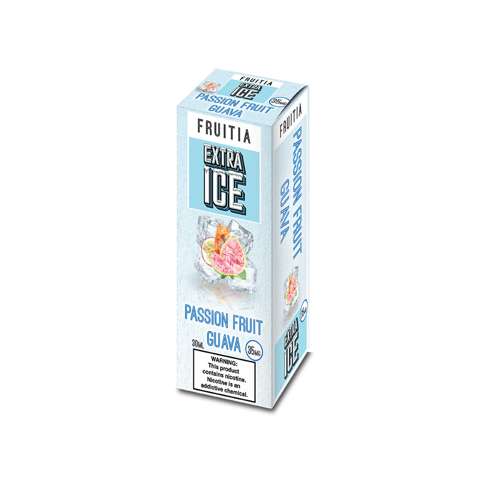 Passion Fruit Guava by Fruitia Extra Ice 30mL Packaging