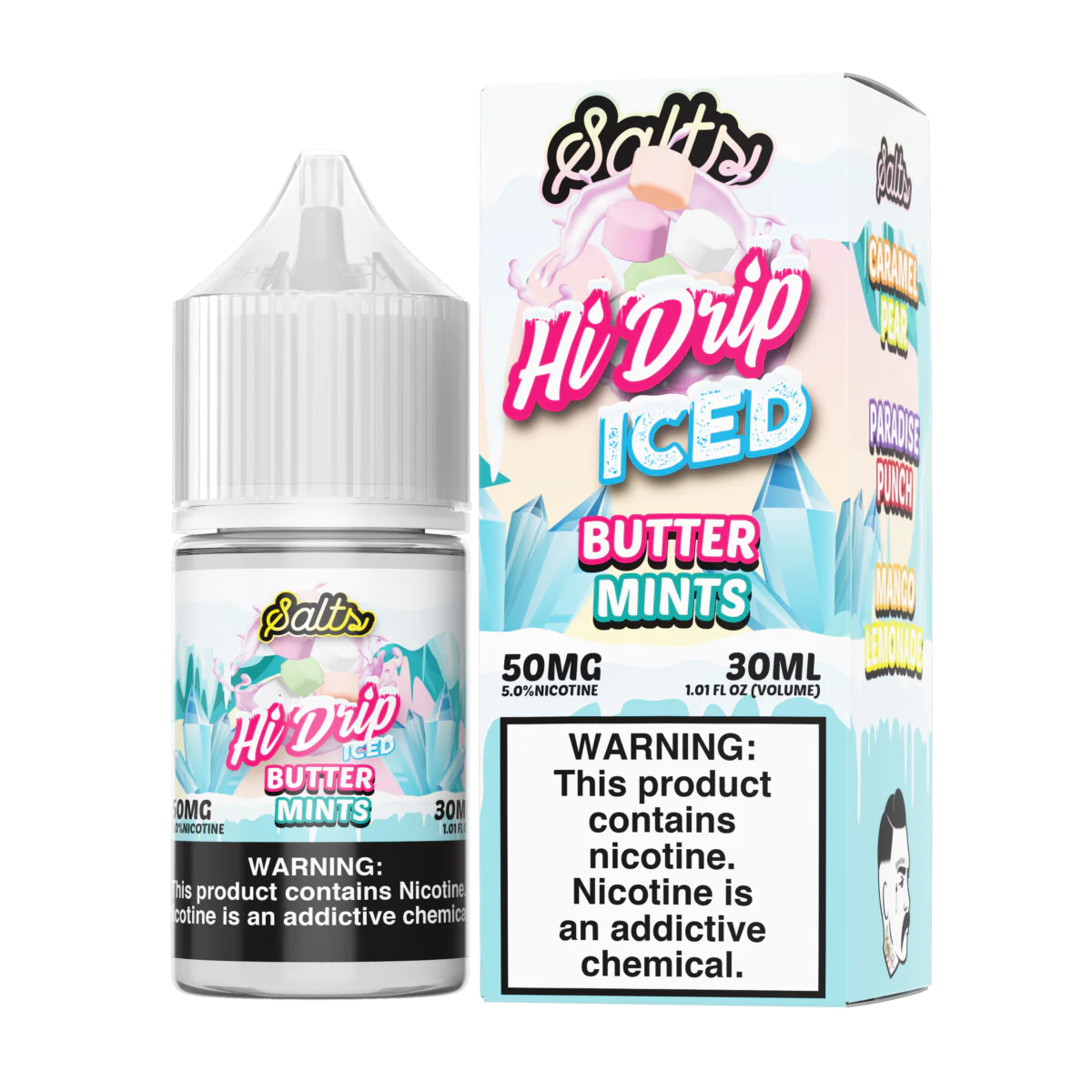 Butter Mints Iced by Hi Drip Salts 30ML with Packaging