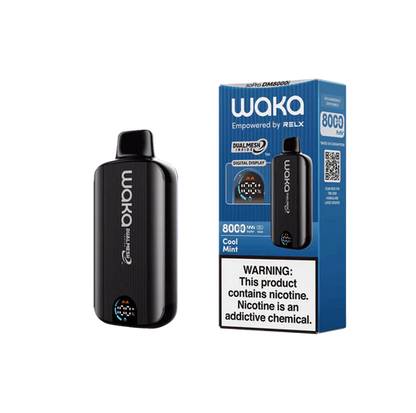 WAKA SoPro DM8000 Disposable | 8000 Puffs | 14mL | 50mg | Cool Mint