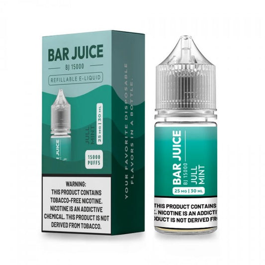 Jull Mint by Bar Juice BJ15000 Salts 30mL with Packaging
