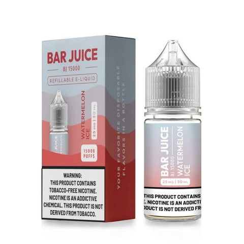 Watermelon Ice by Bar Juice BJ15000 Salts 30mL with Packaging