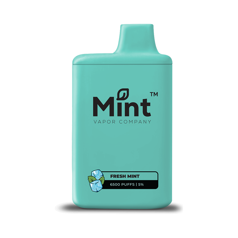 Mint Series Disposable 6500 Puffs 16mL 50mg fresh mint 