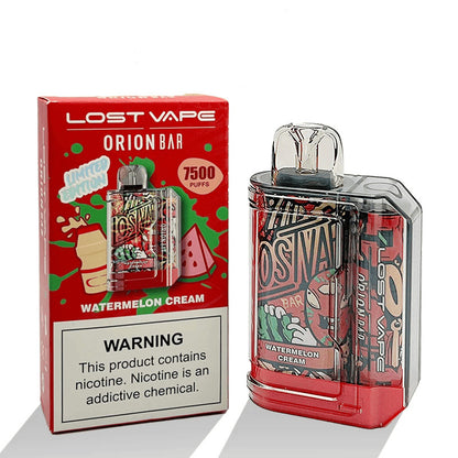 Orion Bar Disposable | 7500 Puff | 18mL | 50mg  Watermelon Cream