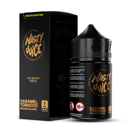 Bronze Blend by Nasty Juice E-Liquid 60mL (Freebase) with Packaging