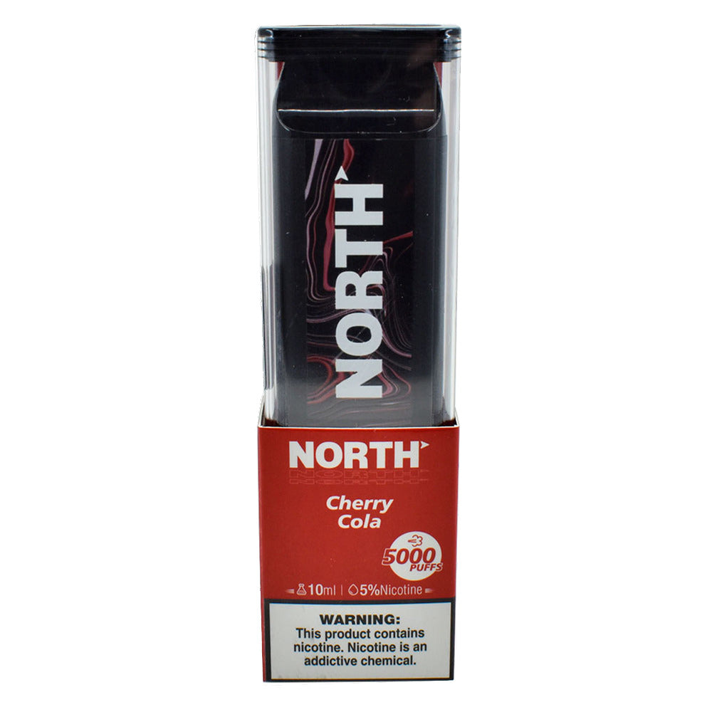 North Disposable 5000 Puffs 10mL 50mg Cherry Cola with Packaging