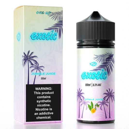 Jungle Juice by One Up TFN E-Liquid 100mL (Freebase) with Packaging