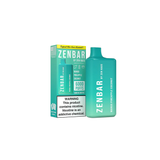 Zen Bar Disposable 6000 Puffs 13mL 50mg Serenity with Packaging