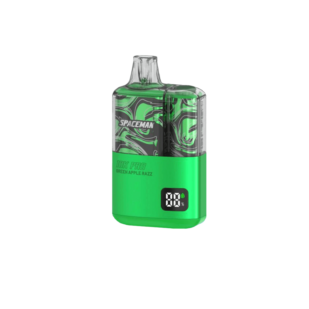 SMOK - Space Man Disposable 10,000 Puffs 15ml 50mg Green Apple Razz