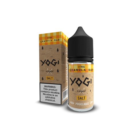 Citrus by Yogi Salt Series E-Liquid 30mL (Salt Nic) wtih packaging
