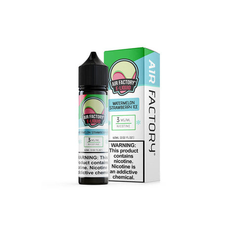 Watermelon Strawberry Ice by Air Factory E-Juice 60mL (Freebase) with packaging