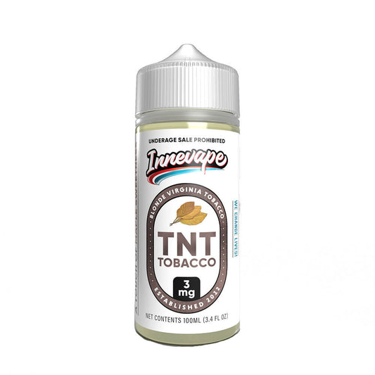 TNT Tobacco by Innevape TFN Series E-Liquid 100mL (Freebase) bottle