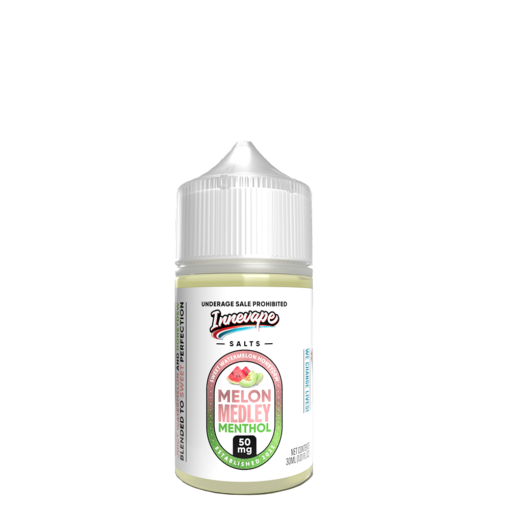 Melon Medley Menthol by Innevape Salt Series 30mL bottle