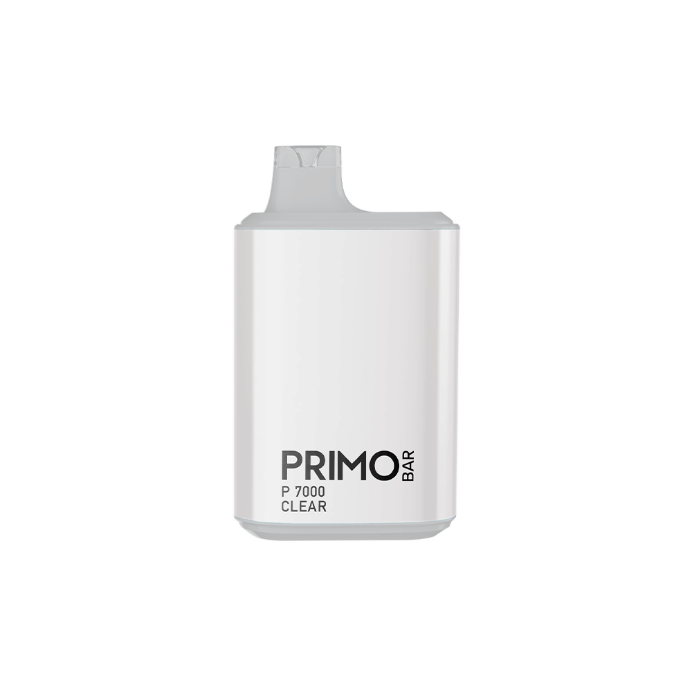 Primo Bar P7000 Disposable 7000 Puffs 14mL 50mg | + 700 Puff Mystery Flavor Disposable Clear