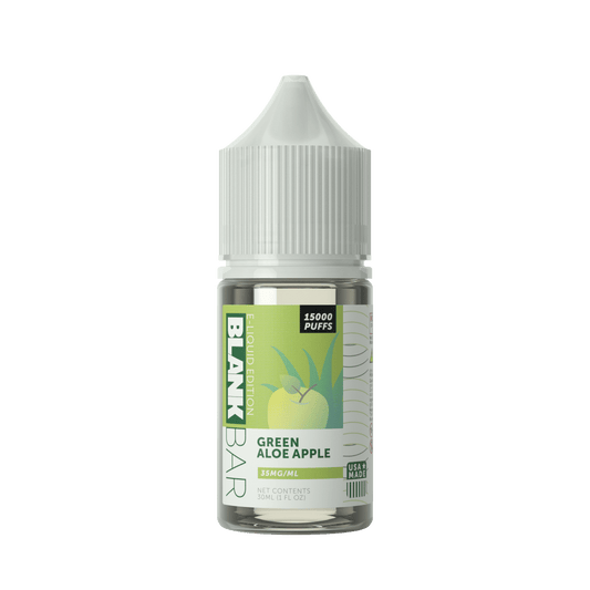 Green Aloe Apple | Blank Bar 15000 Puff Juice Salt Series | 30mL