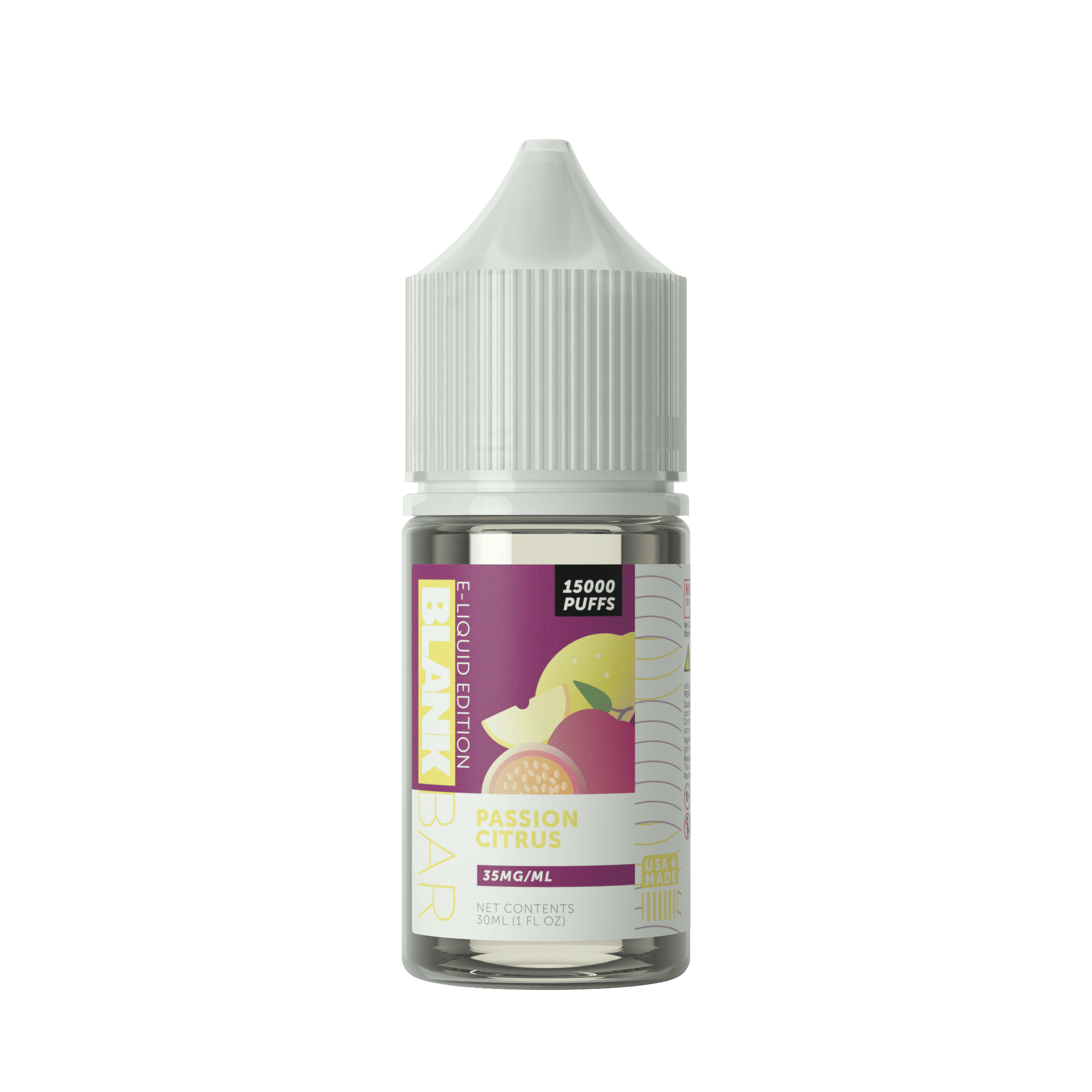 Passion Citrus | Blank Bar 15000 Puff Juice Salt Series | 30mL