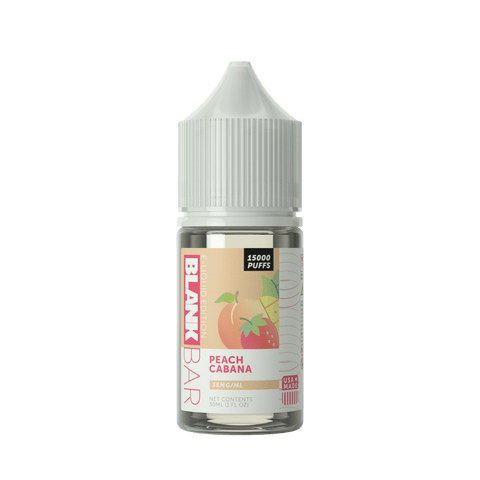 Peach Cabana | Blank Bar 15000 Puff Juice Salt Series | 30mL