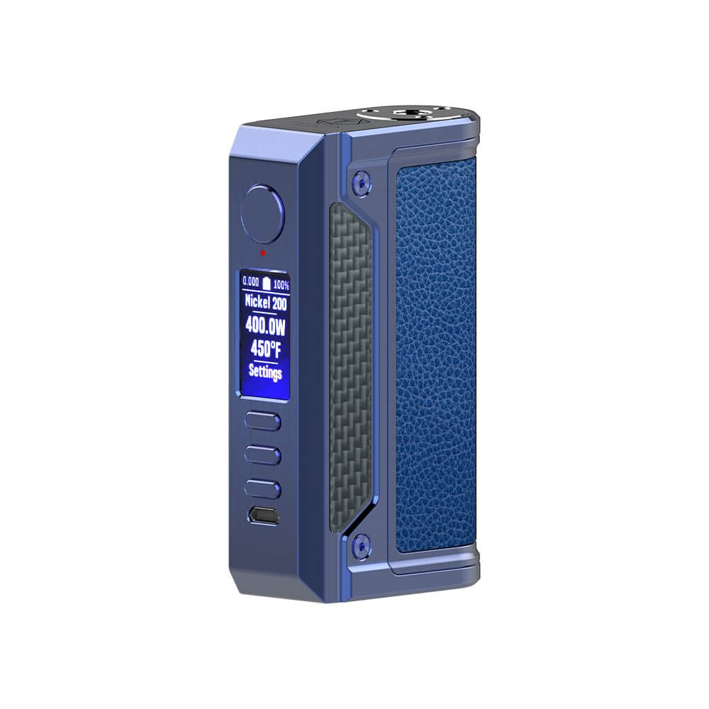 LVE Therion II DNA 250C Box Mod Blue/Blue Leather