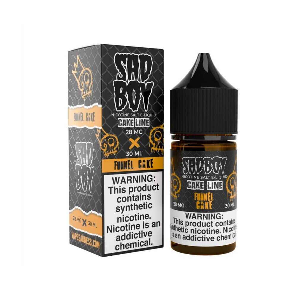 Funnel Cake by Sadboy Salt Series E-Liquid 30mL (Salt Nic) With Packaging