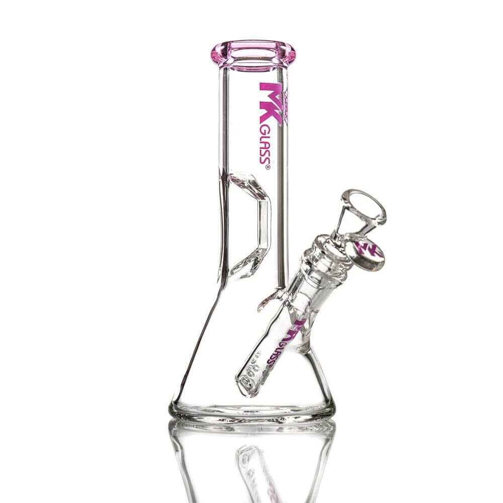 MKGlass MK8 Ice Catcher Breaker 8″ Water Pipe - Pink