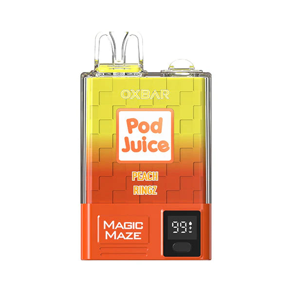 Oxbar Magic Maze Pro Disposable 10000 puffs 12mL 50mg Peach Ringz