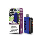 NEXA N20000 Disposable 20000 Puffs 20mL 50mg | Grape Burst with packaging