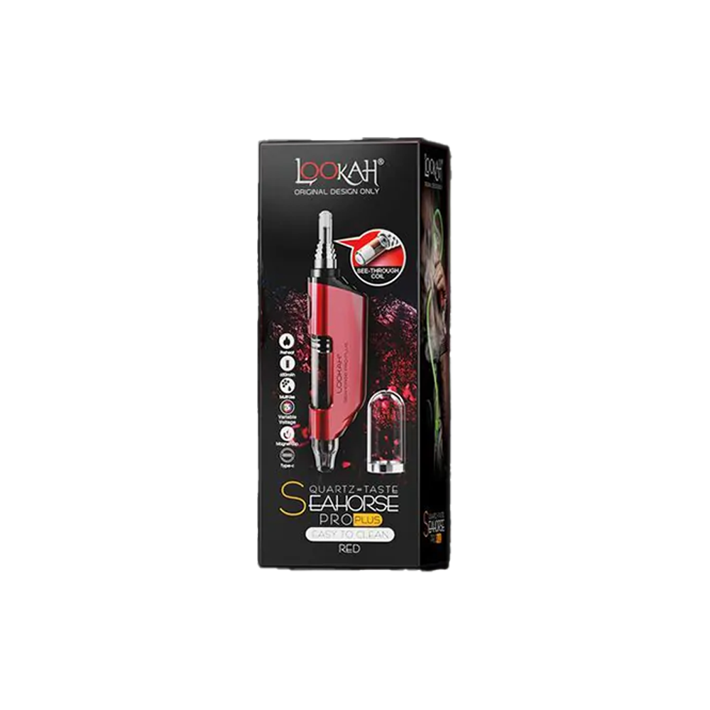 Lookah Seahorse Pro Plus Nectar Collector (650mAh) Red