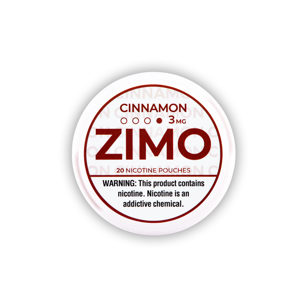 Zimo Nicotine Pouches (20ct Can)(5-Can Pack) - Cinnamon