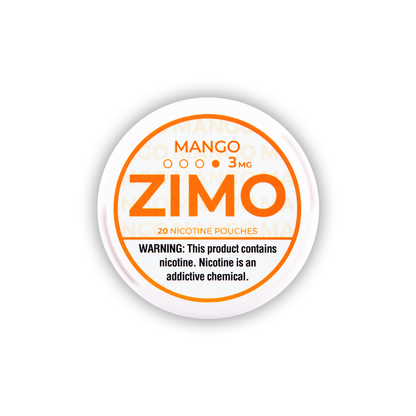 Zimo Nicotine Pouches (20ct Can)(5-Can Pack) - Mango