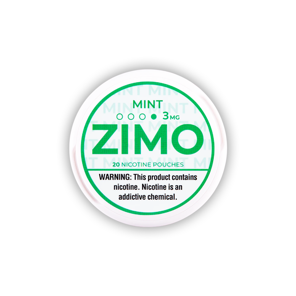 Zimo Nicotine Pouches (20ct Can)(5-Can Pack) - Mint